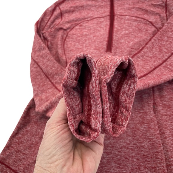 Lululemon Half Zip Top 6 Red - Picture 14 of 16